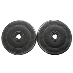 2 filtros de carvão para coifas GE / DAKO / JENN / BOSCH (Não acompanha trava do centro) 